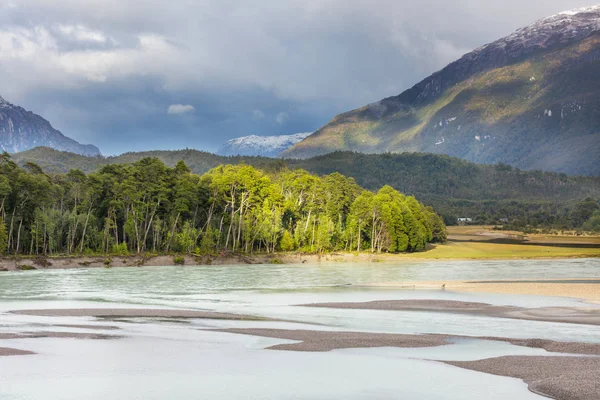 Patagónia Argentína Déli Részén Tájak — Stock Fotó