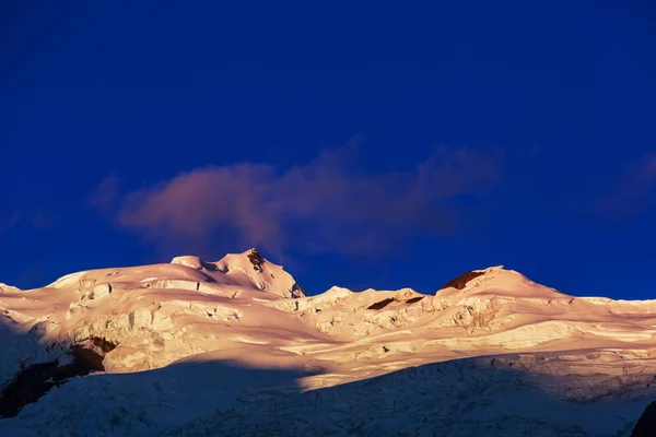 Beautiful Mountains Landscapes Cordillera Huayhuash Peru South America — Stock Photo, Image