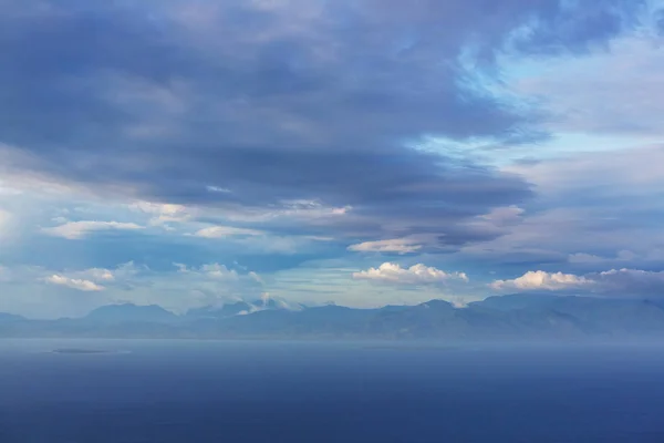 Amazing Scenic View Sea Bay Mountain Islands Palawan Philippines — Stock Photo, Image