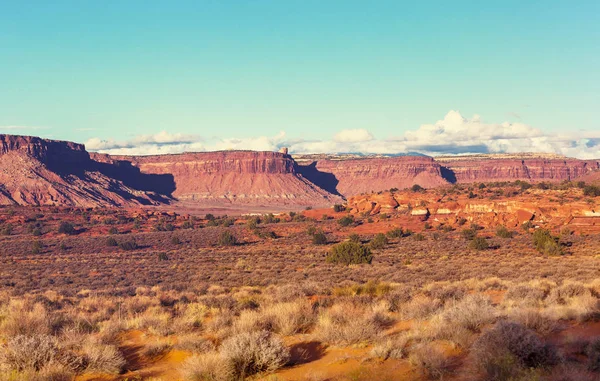 Piękne Krajobrazy Amerykańskiej Pustyni — Zdjęcie stockowe