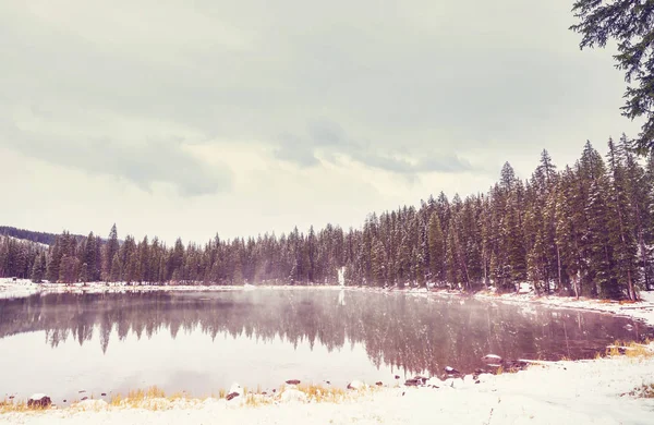 Časné Zimy Horách — Stock fotografie