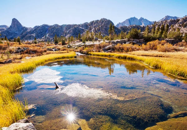 Beautiful Nature Scene Spring Mountains Sierra Nevada Landscapes — Stock Photo, Image
