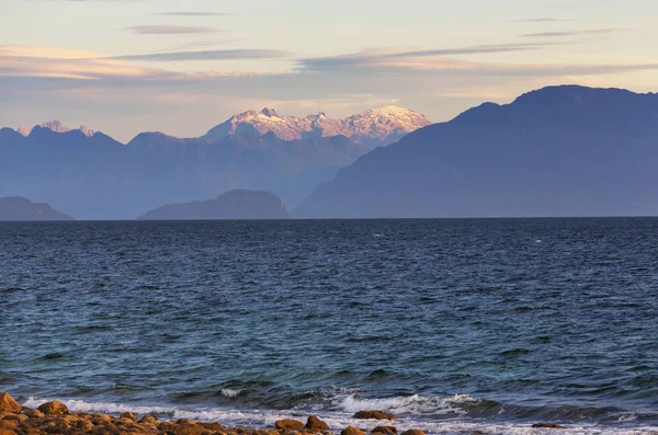 智利沿岸的太平洋海岸 — 图库照片