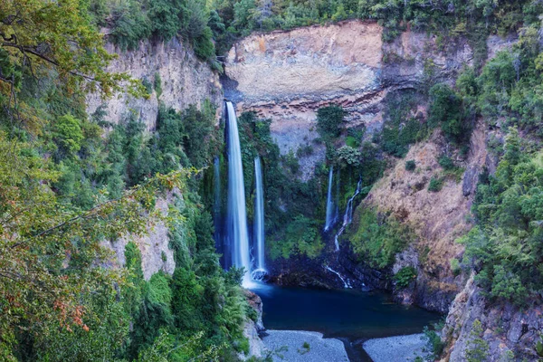 Bella Cascata Cile Sud America — Foto Stock