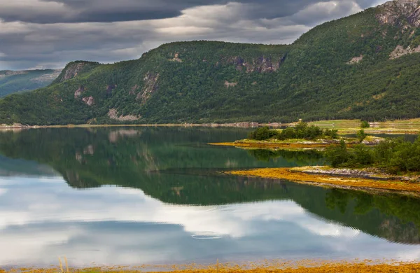 Billedskjønne Landskap Nord Norge – stockfoto
