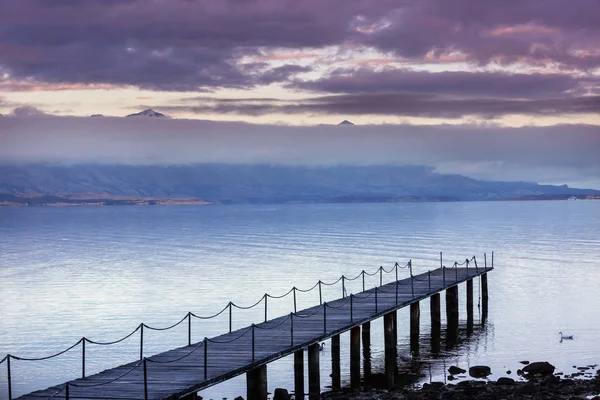 Pacific Ocean Coast Längs Chile — Stockfoto