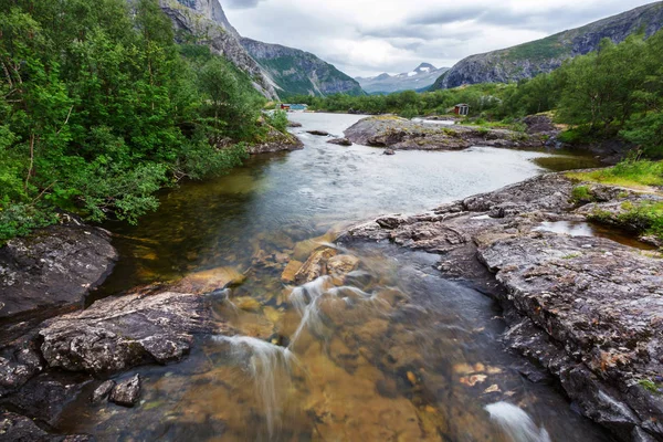 Malebná Krajina Severního Norska — Stock fotografie