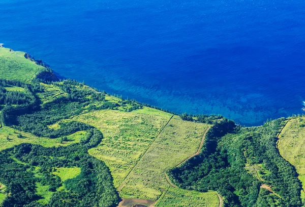 Luftaufnahme Der Mauischen Insel Hawaii Usa — Stockfoto