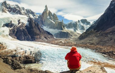 Patagonya dağlarında yürüyüş, Arjantin