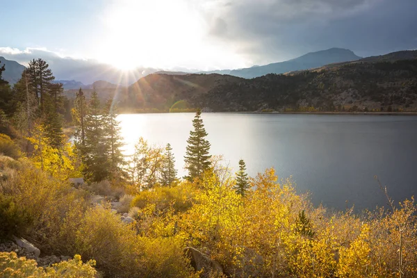 Der Schöne See Der Herbstsaison — Stockfoto