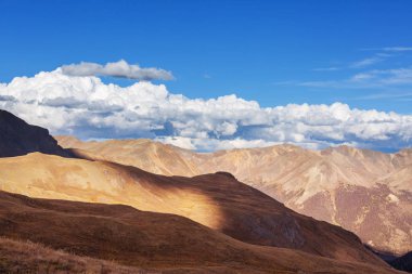 Colorado 'daki Dağ Manzarası Rocky Dağları, Colorado, ABD.