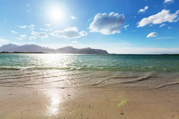 Beautiful Landscapes Lofoten Islands Northern Norway Summer Season — Stock Photo, Image