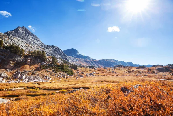 Hike Wind River Range Wyoming Usa Autumn Season — Stock Photo, Image