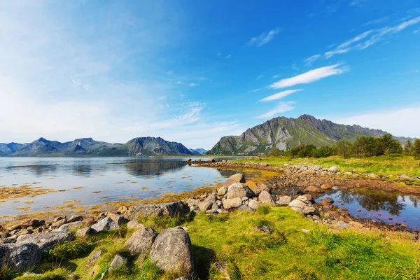 Malownicze Krajobrazy Północnej Norwegii — Zdjęcie stockowe