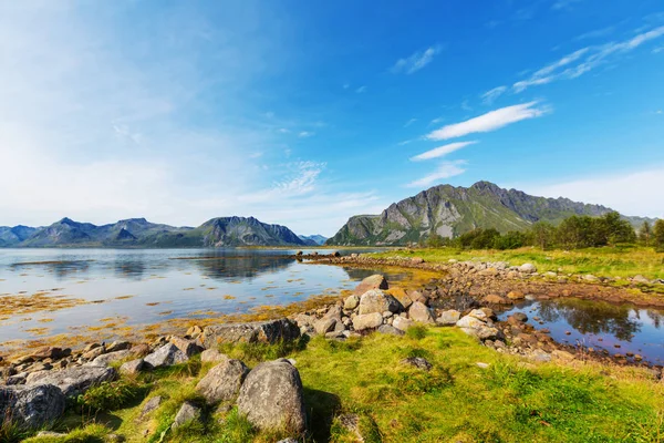 Schilderachtige Landschappen Van Noord Noorwegen — Stockfoto