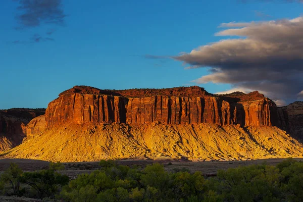 Formações Arenito Utah Eua Lindas Paisagens Incomuns — Fotografia de Stock