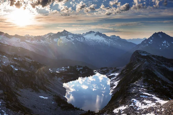 Hermoso Pico Montaña North Cascade Range Washington Estados Unidos — Foto de Stock