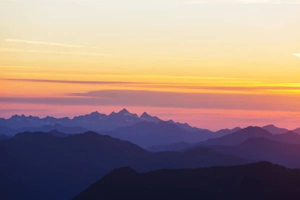 Prachtige Bergtop North Cascade Range Washington Verenigde Staten — Stockfoto