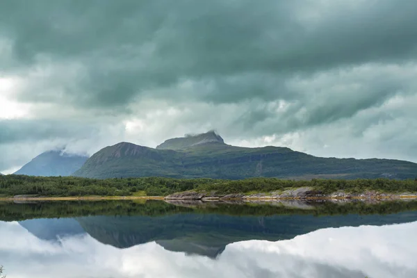 Maleriske Landskaber Det Nordlige Norge - Stock-foto