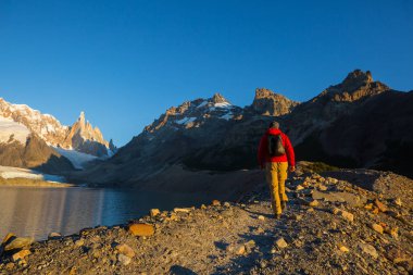Patagonya dağlarında yürüyüş, Arjantin