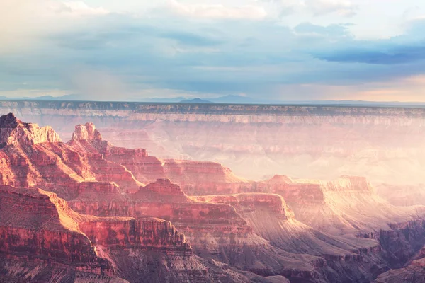 Malerische Landschaften Der Grand Canyon Arizona Usa Schöner Natürlicher Hintergrund — Stockfoto