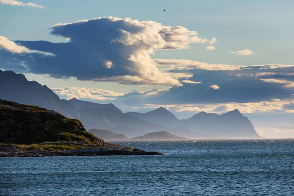 Malownicze Krajobrazy Północnej Norwegii — Zdjęcie stockowe