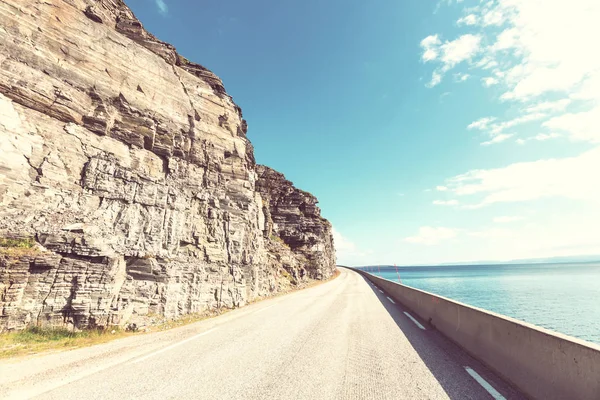 Väg Norge Berg — Stockfoto