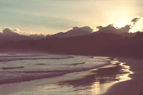 Úžasný Scénický Výhled Moře Záliv Horu Ostrovů Palawan Filipíny — Stock fotografie