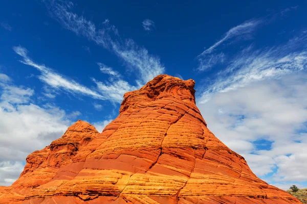 Formaciones Arenisca Utah Hermosos Paisajes Inusuales — Foto de Stock