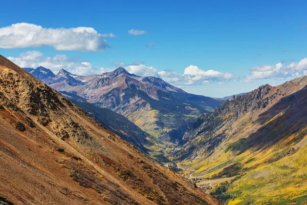 Outono Amarelo Colorido Colorado Estados Unidos Temporada Outono — Fotografia de Stock