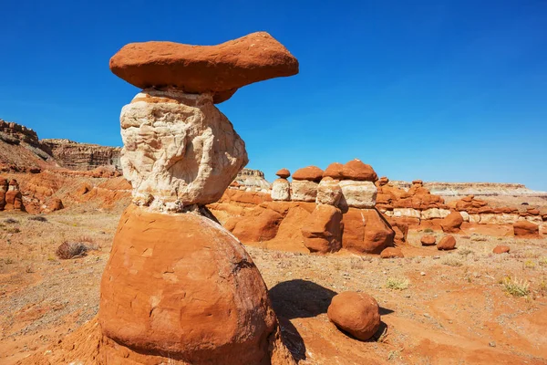 Formação Hoodoos Deserto Utah Eua — Fotografia de Stock