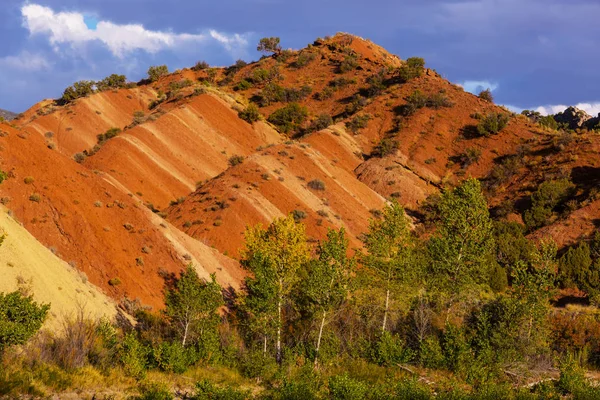 Sandstensformationer Utah Usa Vackra Ovanliga Landskap — Stockfoto