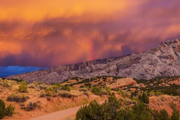 Lindas Paisagens Deserto Americano — Fotografia de Stock