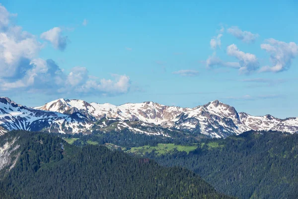 北カスケード山脈の美しい山のピーク ワシントン州 — ストック写真