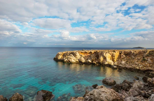 Hermosa Playa Norte Chipre — Foto de Stock