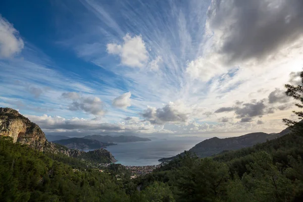 Türkiye Nin Güzel Deniz Kıyıları Lycian Yürüyüşü Boyunca Şaşırtıcı Doğal — Stok fotoğraf