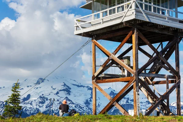 Beautiful Mountain Peak North Cascade Range Washington Usa — Stock Photo, Image