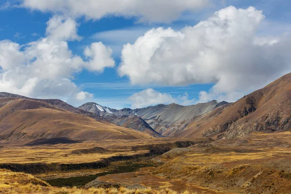 Cook Dağı Ulusal Parkı Güney Adası Yeni Zelanda Güzel Doğal — Stok fotoğraf