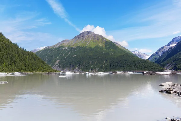 Lago Serenidad Tundra Alaska — Foto de Stock