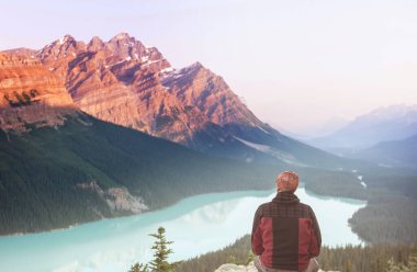 Peyto Gölü Banff Ulusal Parkı, Kanada