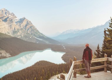 Peyto Gölü Banff Ulusal Parkı, Kanada