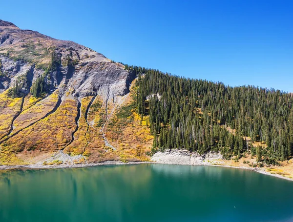 Outono Amarelo Colorido Colorado Estados Unidos Temporada Outono — Fotografia de Stock