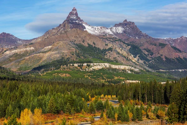 Colorida Temporada Otoño Las Montañas — Foto de Stock