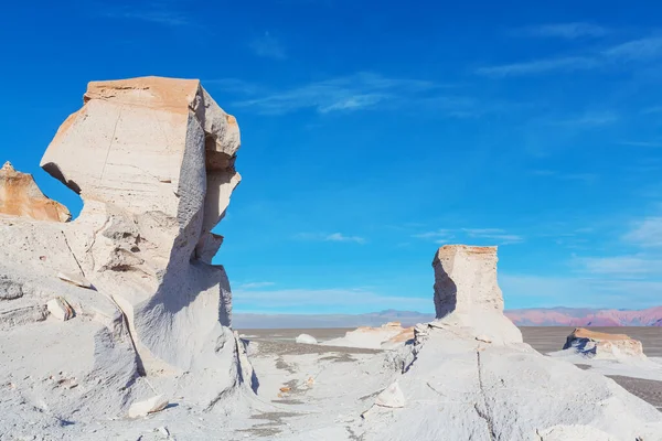 Incomum Campo Piedra Pmez Norte Argentina Formações Rochosas Calcárias Deserto — Fotografia de Stock