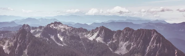 North Cascade Range Washington Abd Güzel Bir Dağ Zirvesi — Stok fotoğraf