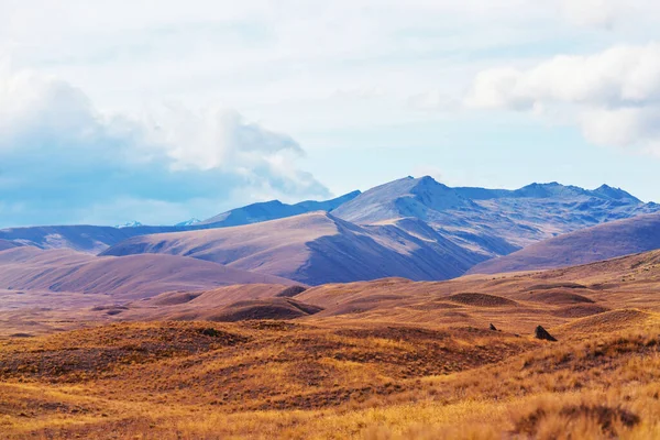 Vackra Naturlandskap Mount Cook National Park Sydön Nya Zeeland — Stockfoto