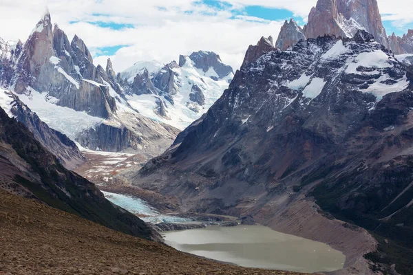 Krajobrazy Patagonii Południowej Argentynie Piękne Krajobrazy Naturalne — Zdjęcie stockowe