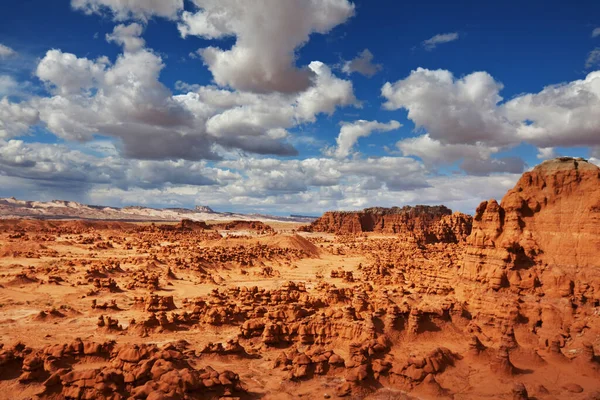 Formaciones Arenisca Utah Hermosos Paisajes Inusuales — Foto de Stock