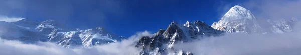 Blick Auf Die Berge Kanchenjunga Region Himalaya Nepal — Stockfoto