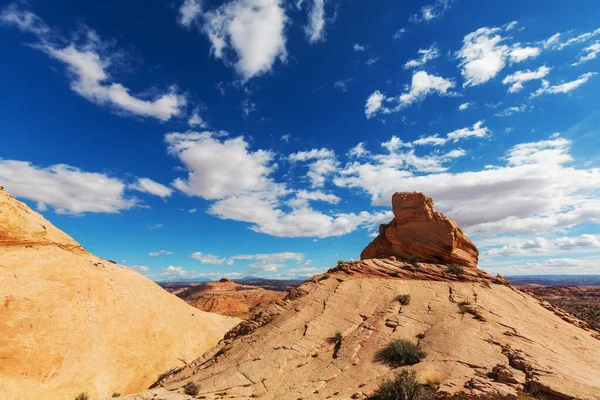 Utah Abd Kumtaşı Oluşumları Güzel Alışılmadık Manzaralar — Stok fotoğraf